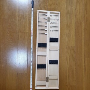 釣り具　ハリスケース　手作り　ヘラ鮒　ヘラブナ　60cm×9　ハリスケース　