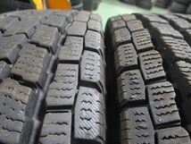 送料無料　スタッドレス　145/80R12　80/78N　2018年製　4本セット　9mmぐらい_画像7