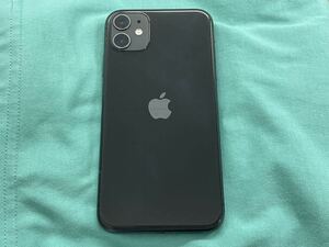 送料無料 機種変につき売り切り used iPhone11 本体 64GB SIMフリー ブラック 黒 ( アイフォン