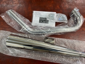 OVER RACING/オーヴァーレーシング　16-401-02　SSメガホンマフラー SR400(FI)　美品