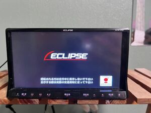 【N-103】ECLIPSE 動作OK ECLIPSE イクリプス AVN-V02 カーナビ メモリーナビ CD DVD再生 地図データ2012年 春版