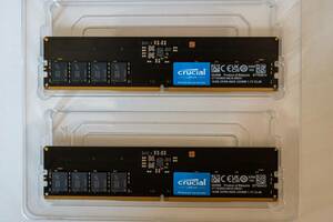 Crucial CT2K16G56C46U5 [DDR5 PC5-44800 (DDR5600) 16GB 2枚組]