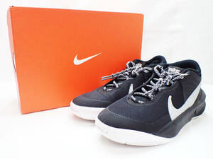 KM-3320《スニーカー》NIKE/ナイキ★チームハッスル D10 GS★CW6735-004★24cm★キッズ/ジュニア★バスケットボールシューズ★