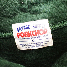 KM-3566【スウェットパーカー】PORKCHOP GARAGE SUPPLY/ポークチョップ★XL★2 TONE PORK BACK HOODIE★P.C.G.S★バックプリント★_画像7