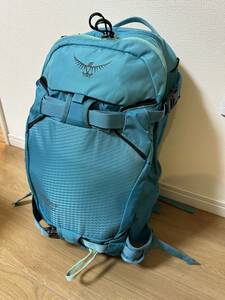 【オスプレー クレスタ 30】 Osprey kresta 30 / OS52105 / パウダーブルー / XS/Sサイズ/ バックカントリー / バックパック 【美品】