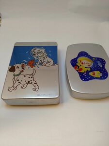 【昭和レトロ】お弁当箱　101匹わんちゃん　 レトロ アルミ弁当箱