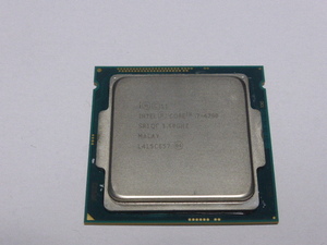 INTEL CPU Core i7 4790 4コア8スレッド 3.60GHZ SR1QF CPUのみ 起動確認済みです