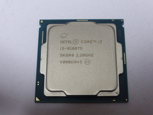 INTEL CPU Core i3 9100TE 4コア4スレッド 2.20GHZ SRGR0 CPUのみ 起動確認済みです③