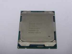 INTEL Server用 CPU XEON E5-4655v4 8コア16スレッド 2.50GHZ SR2SH FCLGA2011-3 CPUのみ 起動確認済です②