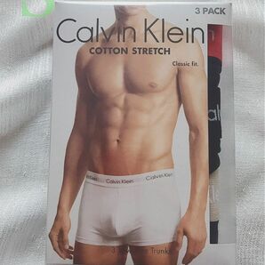 【CALVIN KLEIN UNDERWEAR】カルバンクライン　コットン ストレッチ　ボクサーパンツ 3枚パック