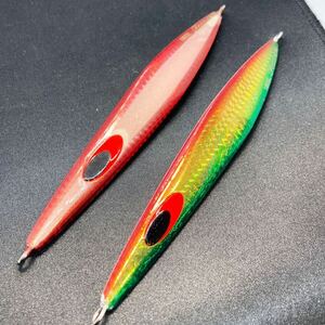 ★希少 美品 送料無料 ③★FC LLABO FCラボ スロースタイルジグ 180SL 2本セット Slow Style Jig SL 青物 根魚 ロック 180g ジギング ジグ