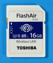 ★ 東芝 FlashAir W-04 16GB / SDHC SDカード / Class10 / Wi-Fi 無線LAN ★動作確認済 ★ 06_画像1