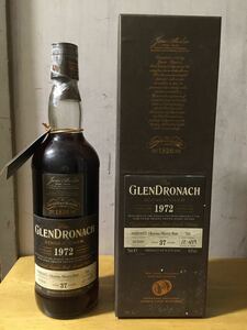 グレンドロナック 37年 1972 シェリーカスク 古酒 / Glendronach 37y Oloroso Sherry Butt