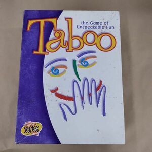 アナログゲーム Taboo the Game of Unspeakable fun ボードゲーム