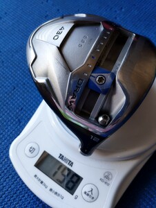 希少 SLDR430 ハイロフト12度 プレート外し軽量化198ｇヘッドのみ おまけ別途ウエイト付