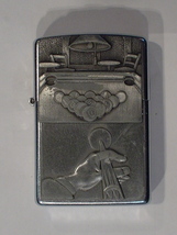 ZIPPO Zippo 06 D 2006年4月製造 ビリヤード billiards 正規インナー レギュラージッポ 中古 美品_画像1