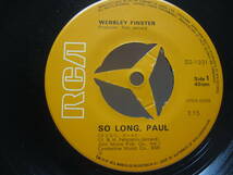 【EP】　ウァーバリー・フィンスター／さよなら、ポール　1969．「ポール死亡説」_画像2