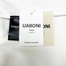 個性EU製＆定価4万◆UABONI*Paris*パーカー*ユアボニ*パリ発◆コットン100％ 上品 モノグラム カットソー 男女兼用 ベアブリック M/46_画像9