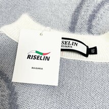 人気 ヨーロッパ製※定価5万◆ブルガリア発※RISELIN セーター ミンク/カシミヤ混 ソフト 毛足 ニット 暖かい ウサギ 可愛さ 秋冬 M/46_画像9