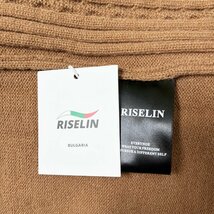 上級ヨーロッパ製※定価5万◆ブルガリア発※RISELIN カーディガン 上質ウール ニット 洗練 ケーブル編み キレイめ 通勤 通学 レディース M_画像10