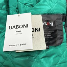 一枚限定＆定価8万◆UABONI*Paris*ボアジャケット*ユアボニ*パリ発◆ミンク/カシミヤ 肉厚 防寒 デニム 刺 ストリート アメカジ 2XL/52_画像9