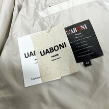 個性EU製＆定価12万◆UABONI*Paris*ダウンジャケット*ユアボニ*パリ発◆グースダウン90％ 上質 ふんわり 防寒防風 異素材切替 男女兼用 2XL_画像9