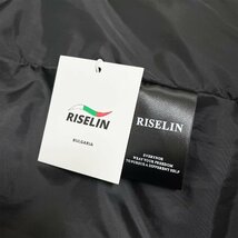 個性ヨーロッパ製※定価10万◆ブルガリア発※RISELIN ダックダウンジャケット 防寒防風 総柄 花柄 オシャレ 通勤通学 レディース 冬 M/46_画像9