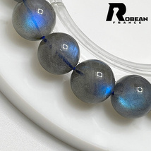 上品 EU製 定価5万円★ROBEAN・ムーンストーン★パワーストーン ブレスレット アクセサリー 幸運 開運 浄化 綺麗 12-12.5mm 1001G799_画像4