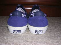 初期 07年 WTAPS × VANS SYNDICATE SLIP ON S CROSSBONES/NAVY US10.5 vintage old スリッポン クロスボーン ダブルタップス バンズ_画像5