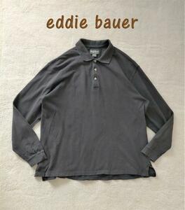 eddie bauer エディーバウアー 長袖ポロシャツ XL m38383254389