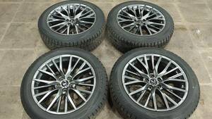 【美品】LEXUS レクサス ＲＸＦスポーツ 純正20インチアルミ４本セット 20×8Ｊ ＋30 WINTER MAXX 235/55/20 7部山程度 空気圧センサー付