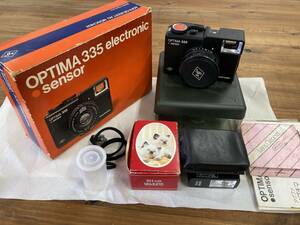 e60 Agfa アグファ OPTIMA 335 sensor オプチマ オプティマ コンパクトカメラ フィルムカメラ レトロ 1:3.5/40 ジャンク 動作未確認