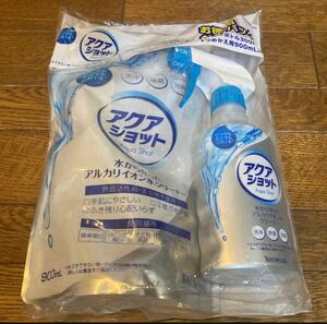 アクアショット 洗浄剤 ペアパック 1パック 本体 300ml+つめかえ用 900ml バスクリン