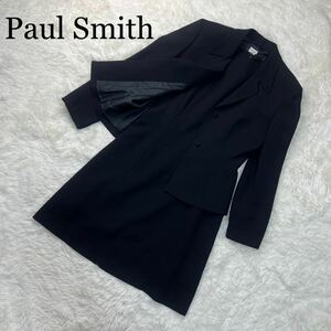 Paul Smith ポールスミス アンサンブル セットアップ 黒 ジャケット 38 ワンピース 40