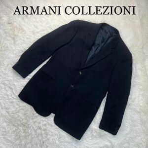 ARMANI COLLEZIONI アルマーニコレツィオーニ テーラードジャケット 総裏 ダークネイビー 50R