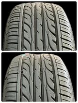 2022年製DUNLOP付 モデューロ 185/65R14 5.5J+45 4H PCD100 球面 ハブ56 純正 14インチ アルミ ホイール Modulo ENKEI モビリオ スパイク_画像3