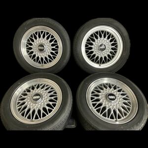 BBS RG 16インチ 7J+50 5穴 PCD114.3 ハブ径67 M12 R16 アルミ ホイール 5H ピッチ114.3 レンチ欠品 メッシュ クリア腐食ハゲあり