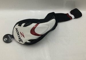 9999/未使用品/ダンロップ/SRIXON/スリクソン/ユーティリティ用ヘッドカバー/品番：GGE-S111U/ホワイト/メーカー正規品★2016年発売モデル