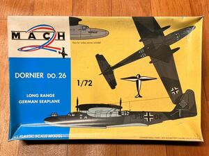 12014 1/72 MACH 2 Dornier Do 26 Long Range German Seaplane マッハ2 ドルニエ Do-26 長距離飛行艇 未組立品