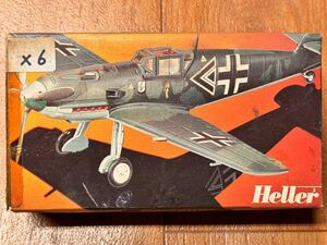 12034 複数封入品 1/72 Heller 80234 Messerschmitt Bf 109 E エレール メッサーシュミット Bf-109E x6 未組立品