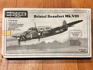 12118 1/72 Encore Models 1010 Bristol Beaufort Mk. II アンコールモデルズ ブリストル ボーフォート マーク8 未組立品