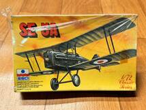 12089 1/72 ESCI 9016 SE 5A エッシー ロイヤル・エアクラフト・ファクトリー S.E.5 未組立品 シュリンクパック未開封品_画像2