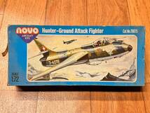 12131 1/72 Novo 78075 Hunter-Ground Attack Fighter ノボ ホーカー ハンター 対地攻撃機 未組立品_画像1