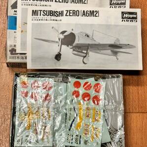 12154 複数封入品 1/72 ハセガワ A3 三菱 零式艦上戦闘機 ゼロ戦 21型 x6 未組立品 長谷川製作所 Hasegawaの画像2