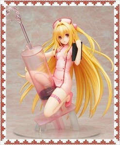 期間限定！！鬼安開催 To LOVEる -とらぶる- ダークネス 金色の闇 ナースVer スケール1/7 箱なし 20cm セクシーガール アニメ ybcz