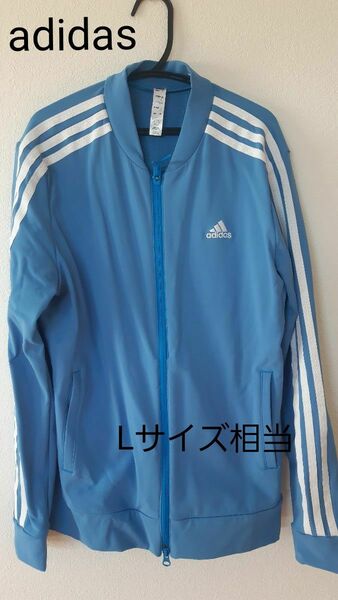 adidasフルジップジャケット Lサイズ相当☆美品☆