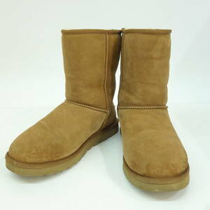 156♭UGG アグ Classic Short Sheepskin Boots クラシックショート ムートンブーツ 5800 US9 27cm 箱無し ※中古