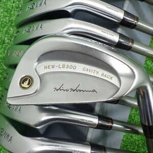 ◇HONMA　ホンマ　本間　NEW-L8300　CAVITY　BACK　アイアン　R-1　♯3～♯7・♯9～♯11・S　計9本セット　8番無し◇23-12-D9