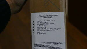 hp pavilion 15-ec0038ax