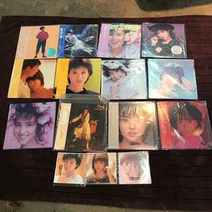 LP EP 松田聖子 15枚セット まとめて 帯付き有 昭和 日本 女性 アイドル レコード コレクション